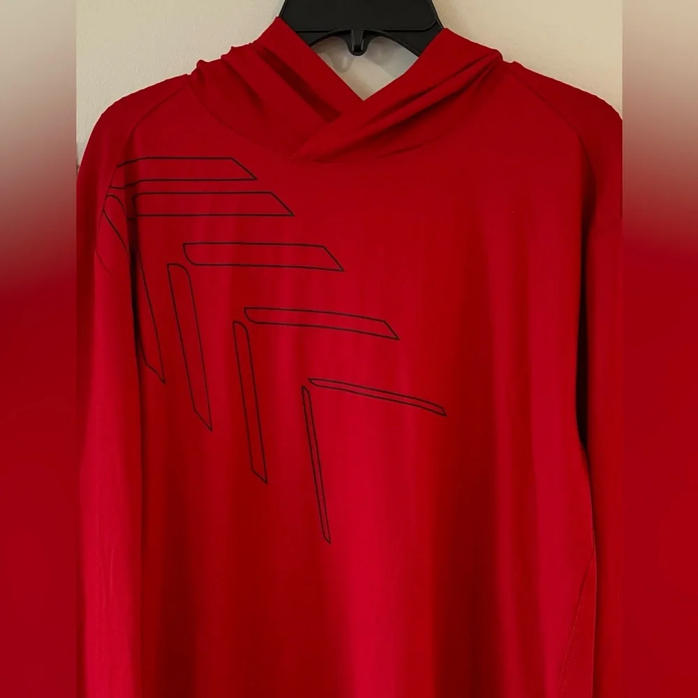Xersion Boys Cabaret Red Quick-Dri Pop Over Hoodie NWT Size XL 18-20